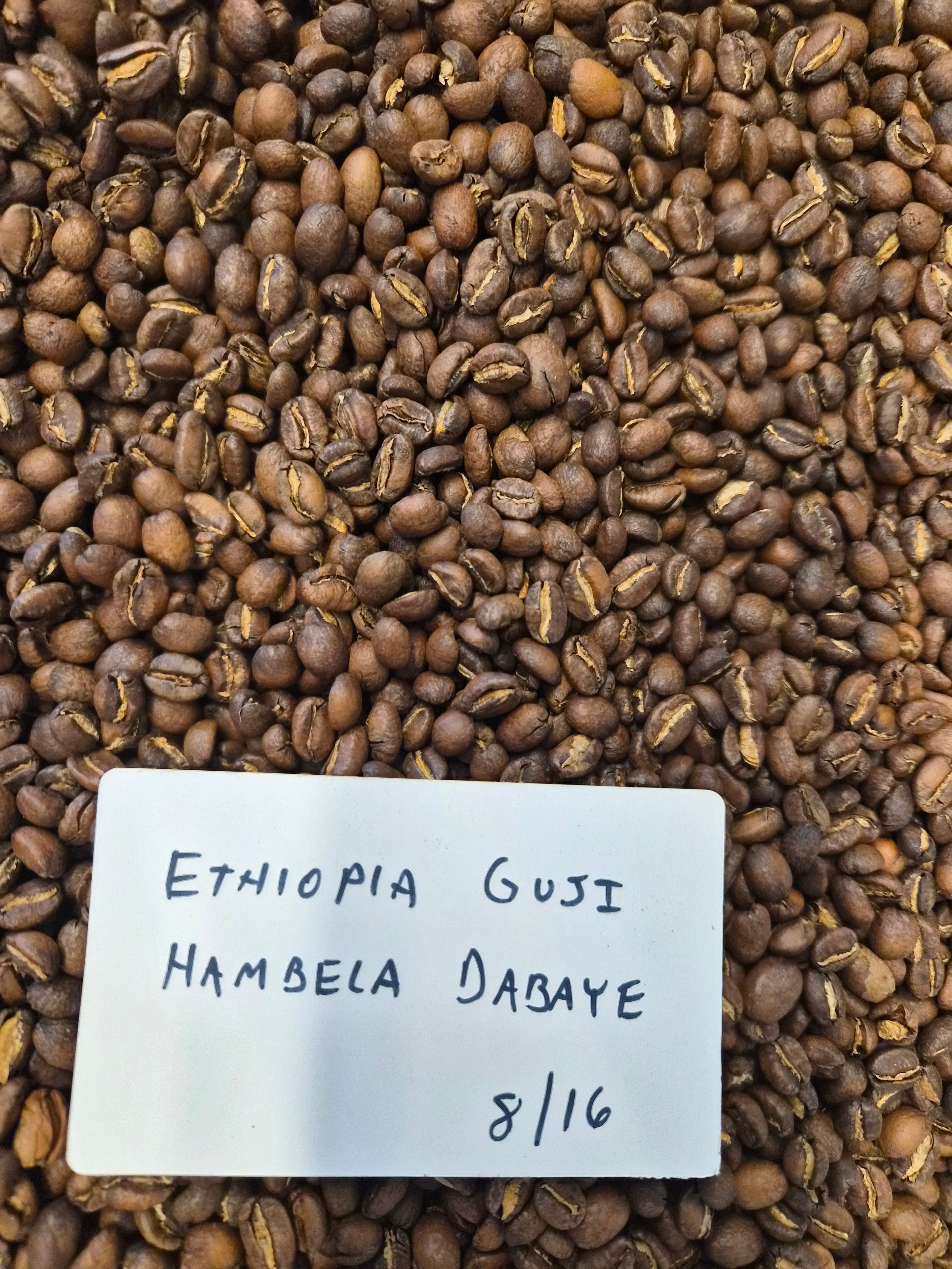 Ethiopia — roasted beans